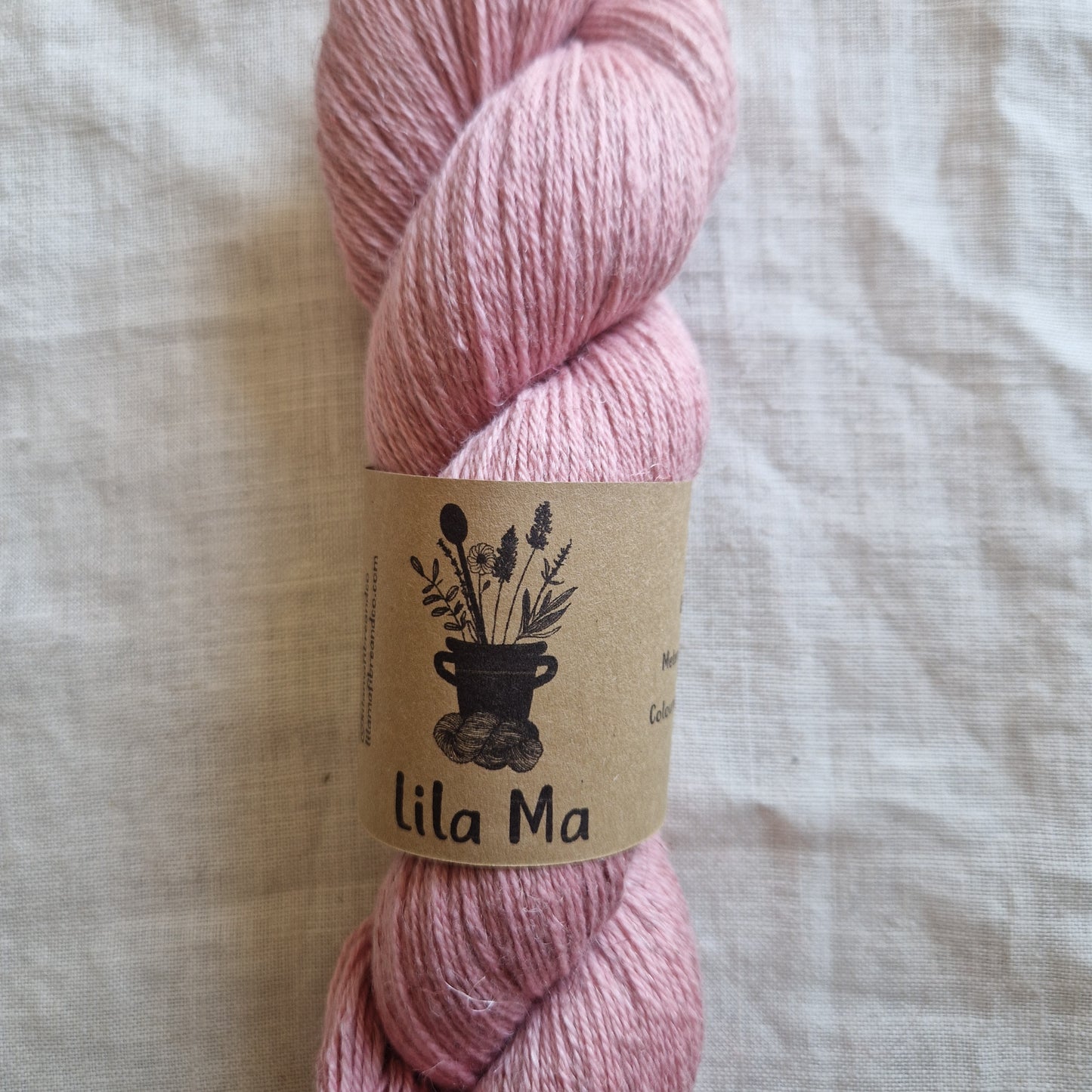 BABY GIRL WOOL AND LINEN 4 PLY