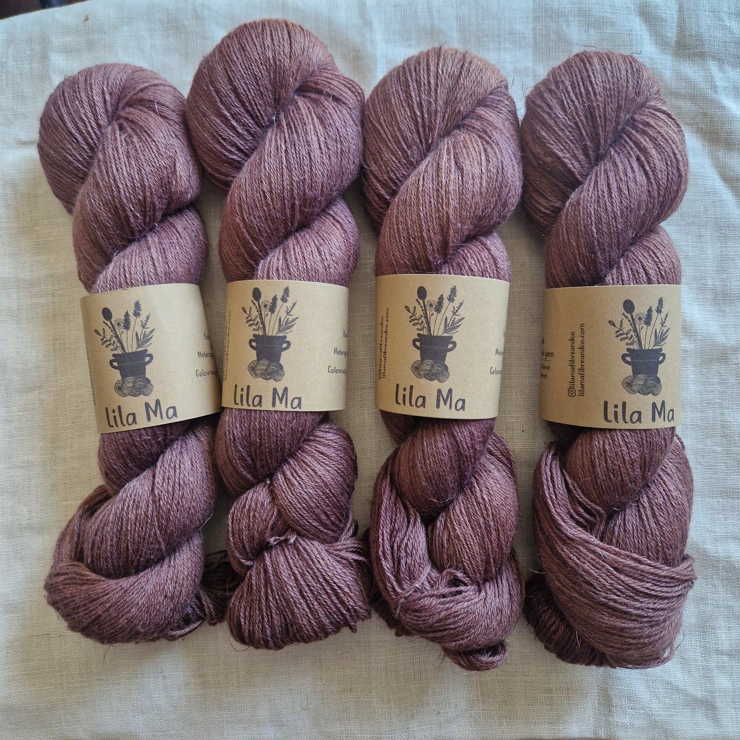 MUD WOOL AND LINEN 4 PLY