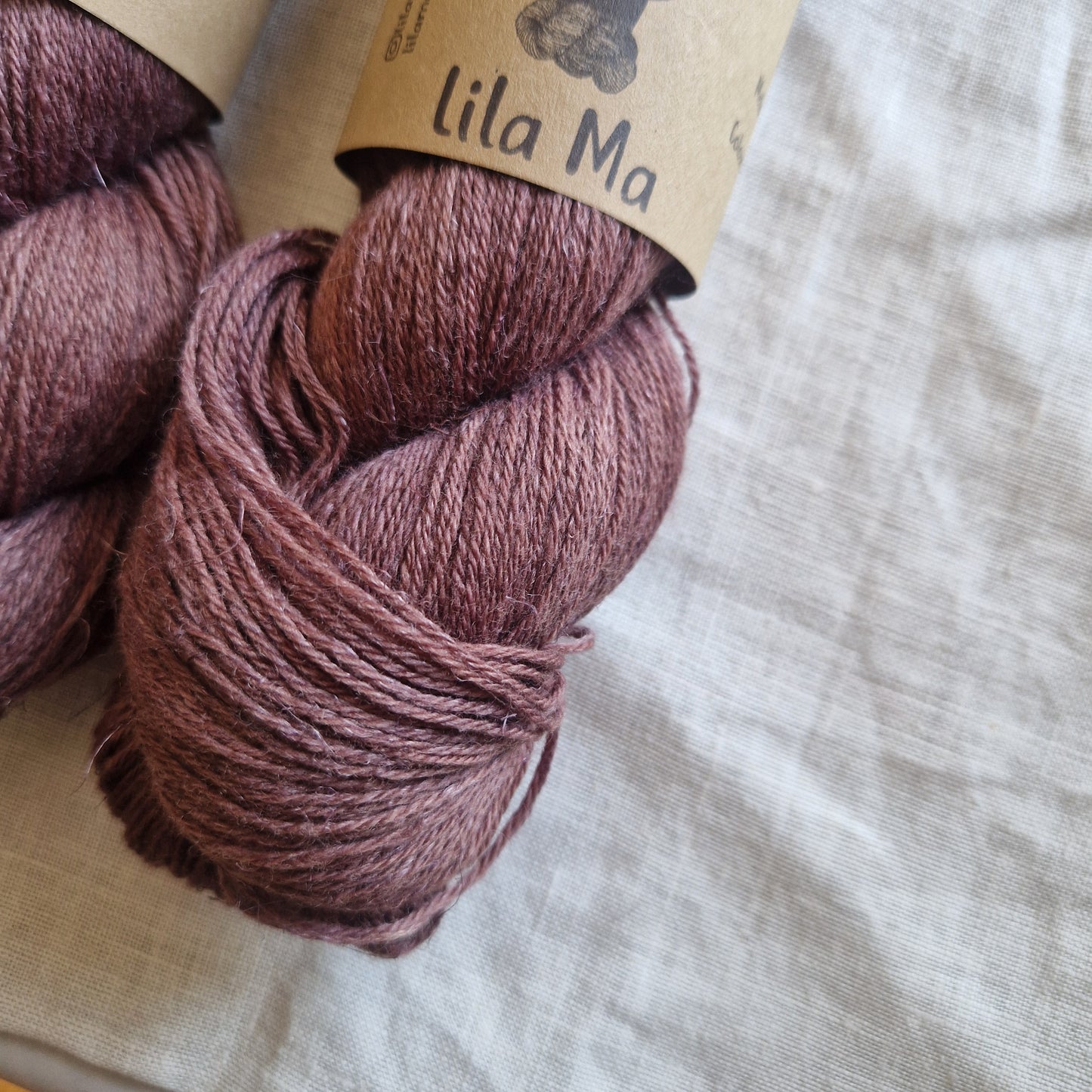 MUD WOOL AND LINEN 4 PLY